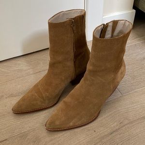 ❣️ ONLY AVAILABLE TIL 5/26 Matisse Caty Boots, Tan Suede, Size 6.5 US